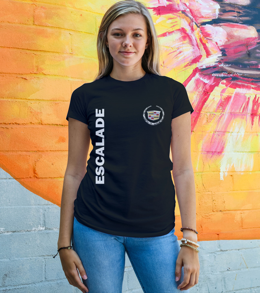 ESCALADE Cadillac Crest And Emblem T-Shirt