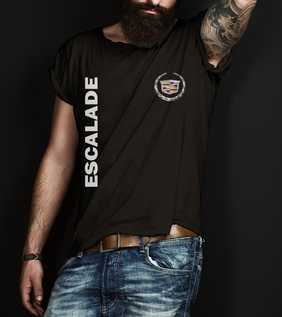 ESCALADE Cadillac Crest And Emblem T-Shirt