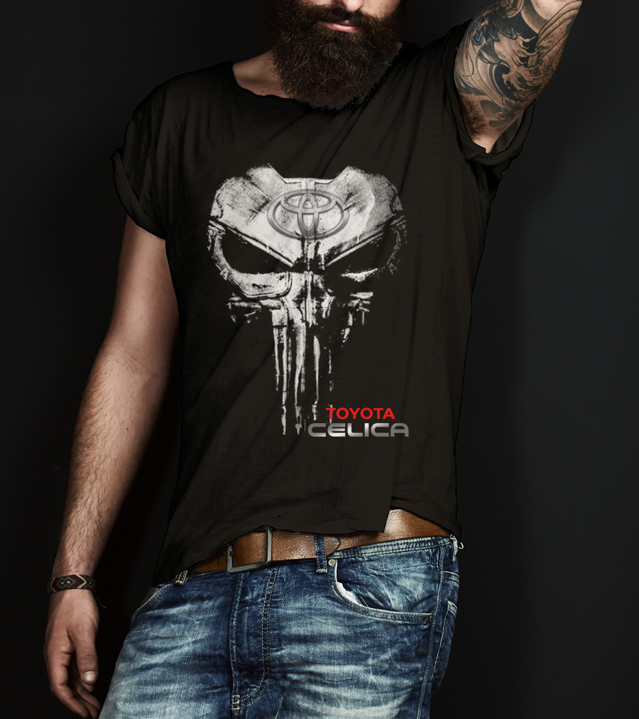 Toyota Celica Skull Emblem T-Shirt