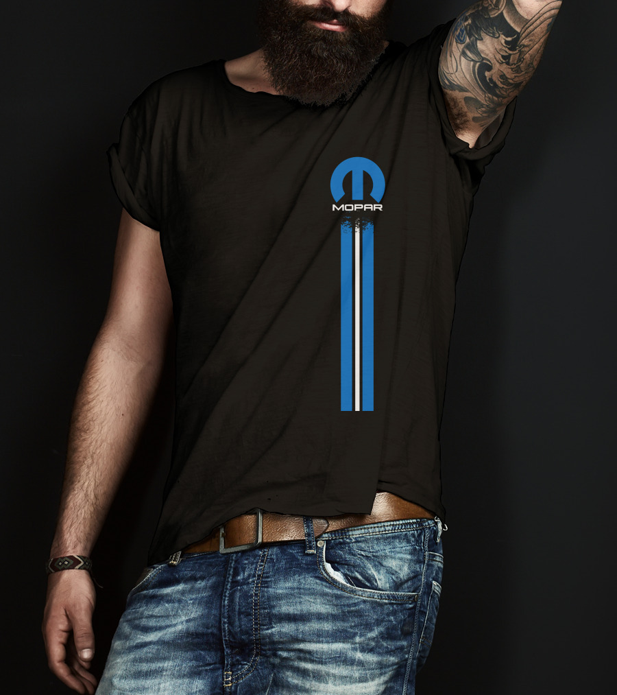 MOPAR Blue Stripes T-Shirt