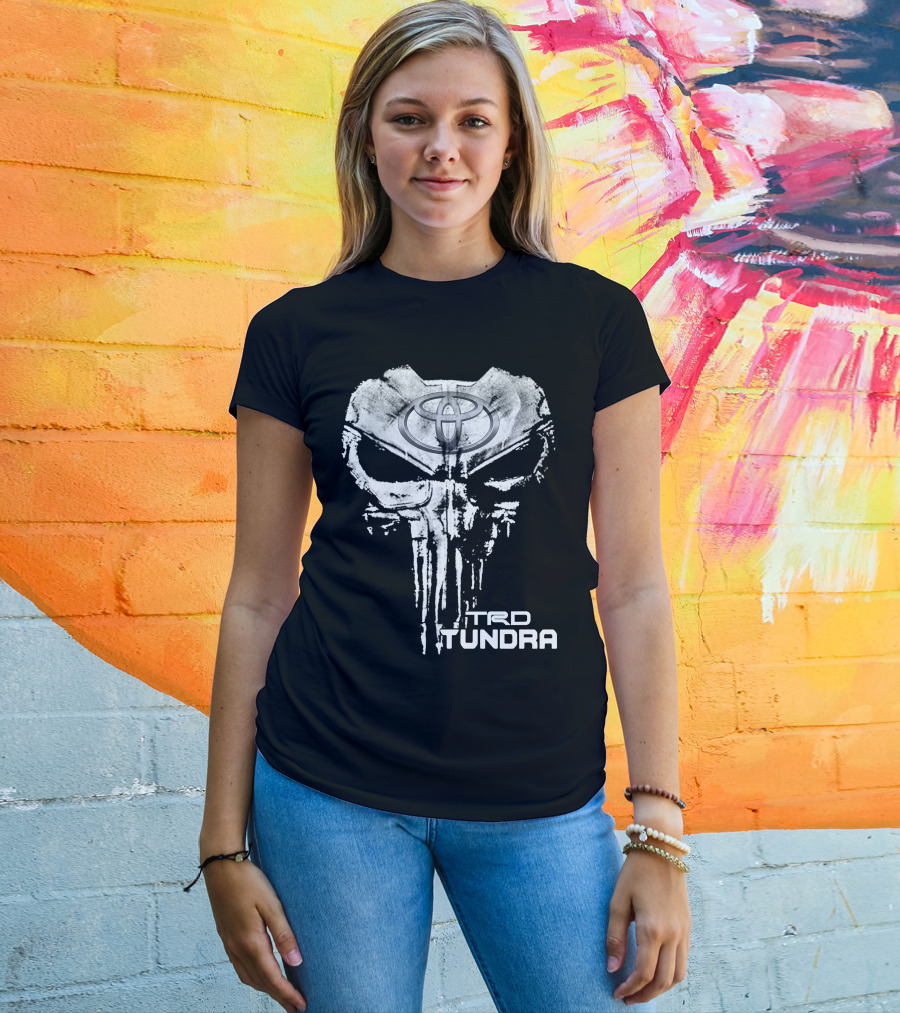 TRD Tundra Punisher Skull Toyota T-Shirt
