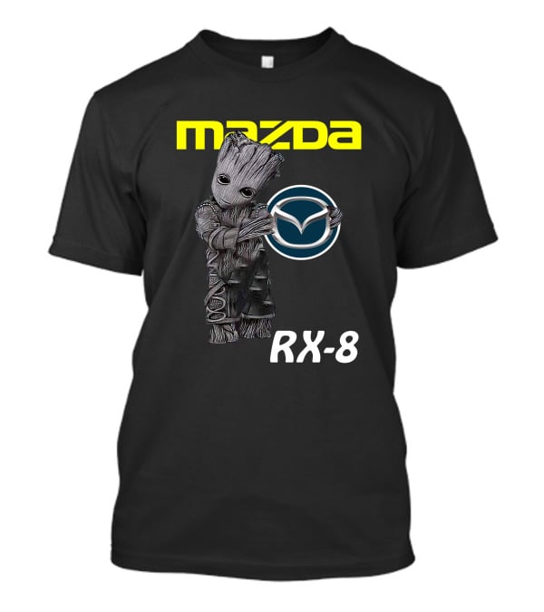 Mazda RX-8 Cute Tree Character Embrace T-Shirt