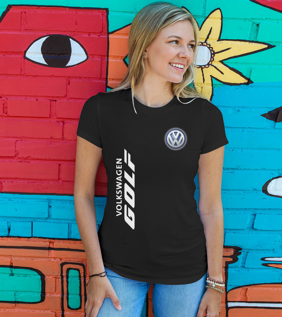 Volkswagen Golf Classic Logo Automotive T-Shirt