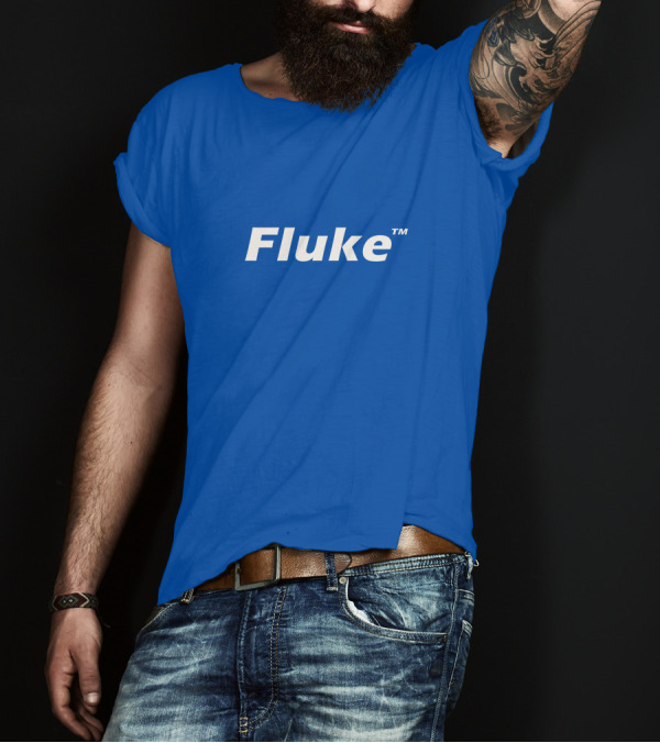 Fluke Volvo1 Blue Background T-Shirt