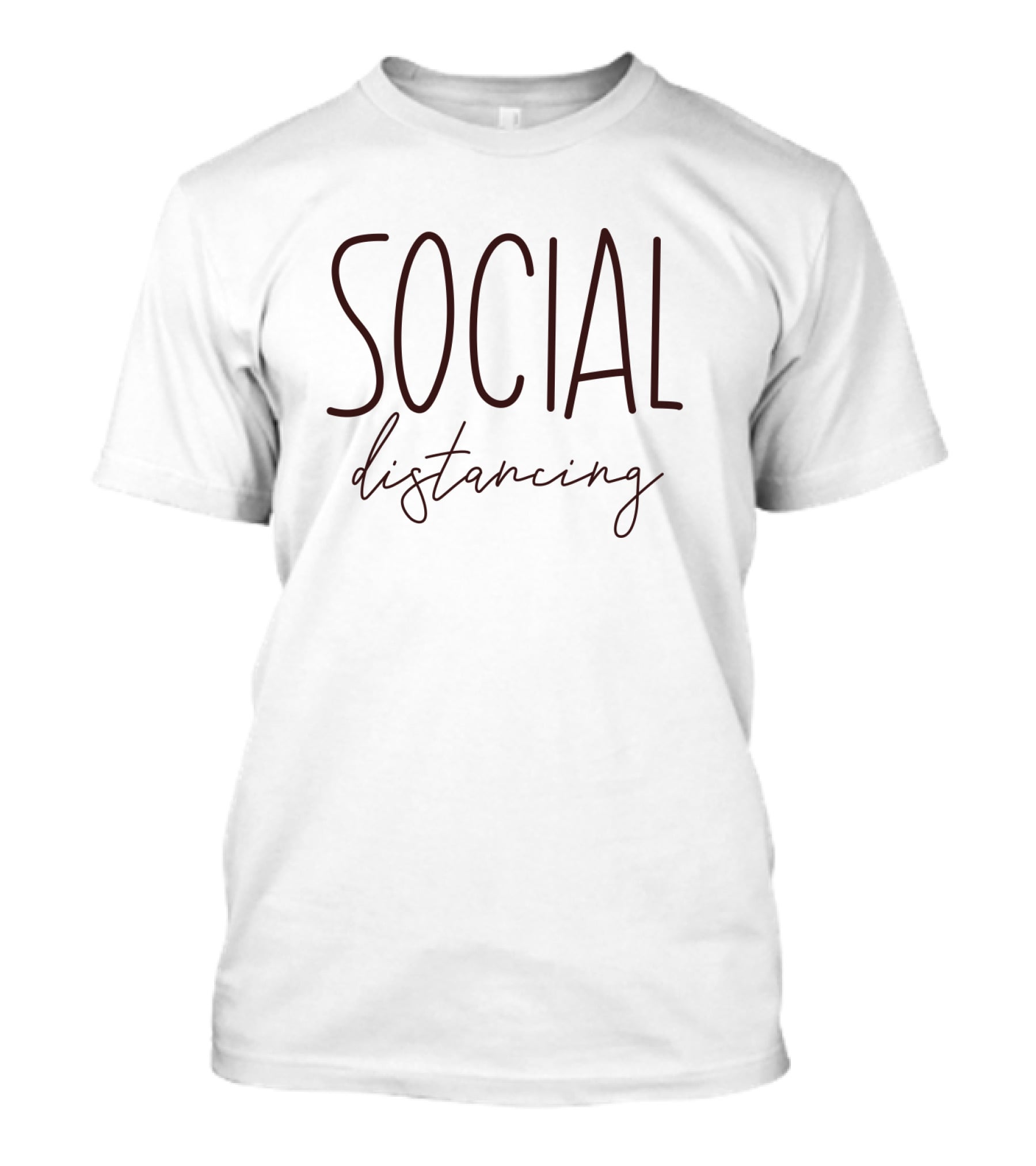 Social Distancing With Special T-Shirt