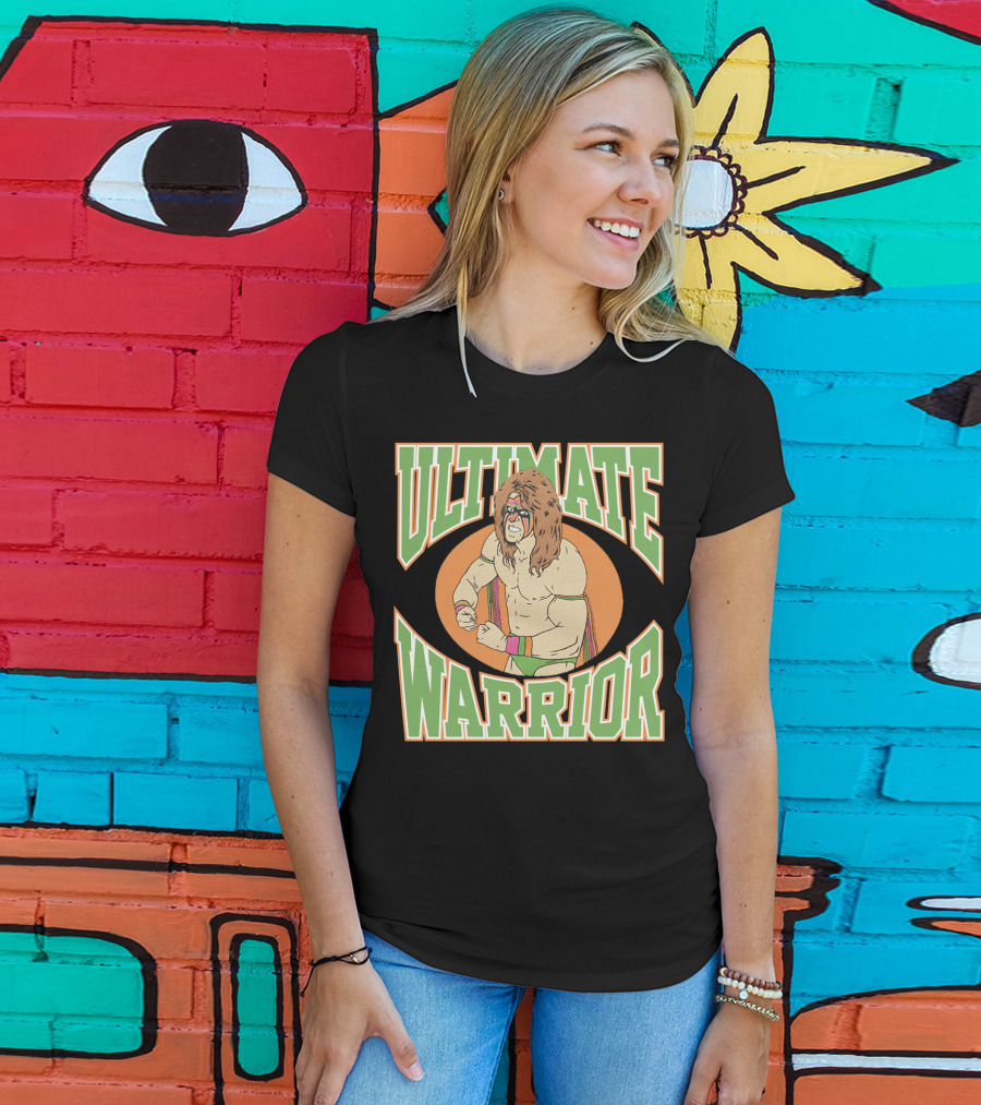 Ultimate Warrior Vintage Wrestling Icon T-Shirt