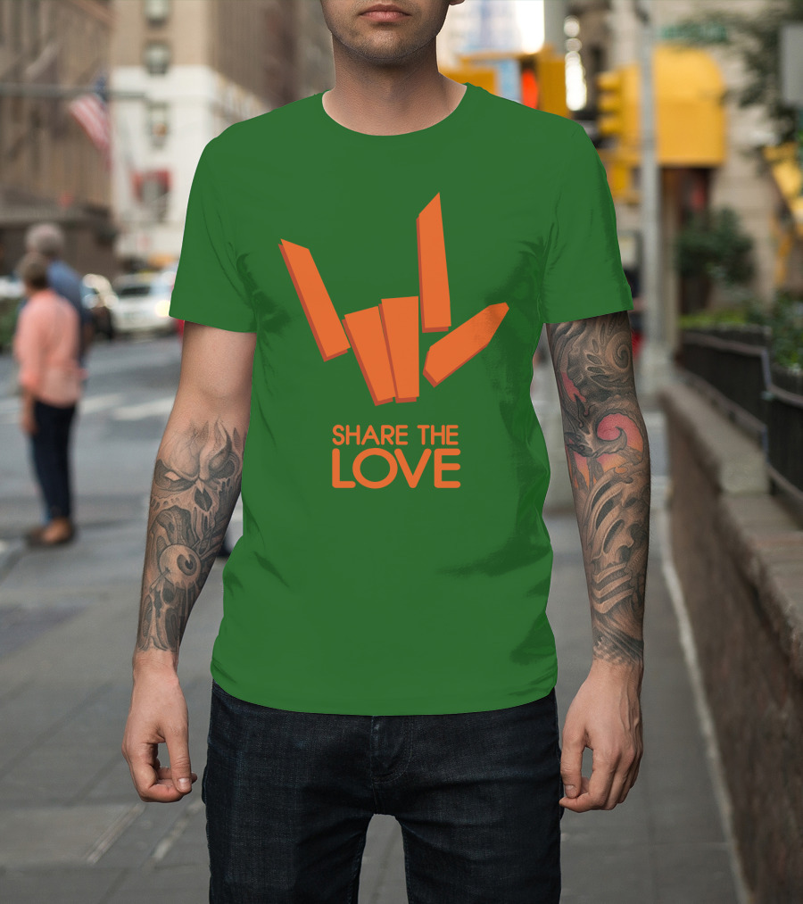 SHARE THE LOVE Stephen Sharer Merch T-Shirt