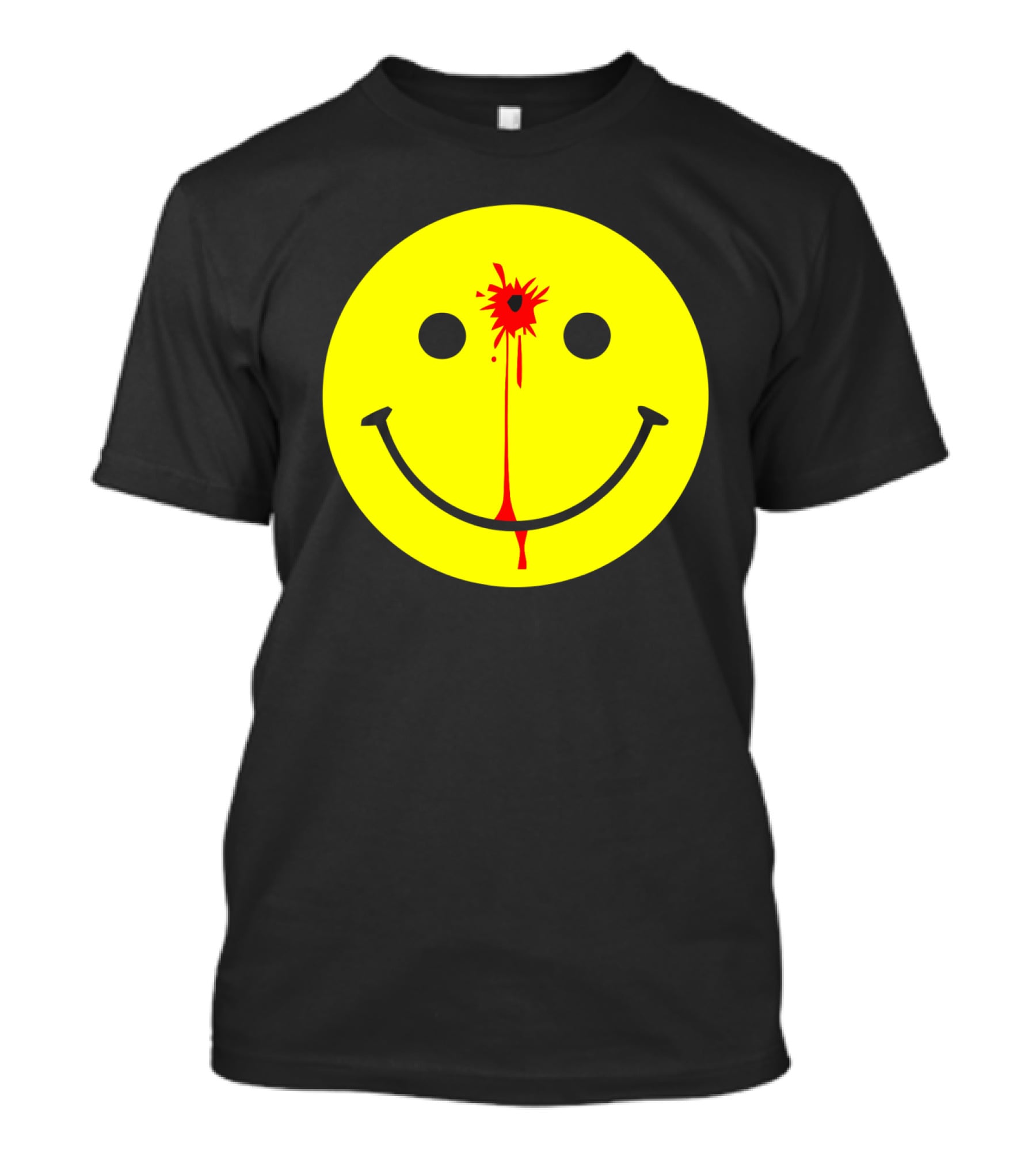 Have A Nice Day Smiley Face Blood Splatter T-Shirt