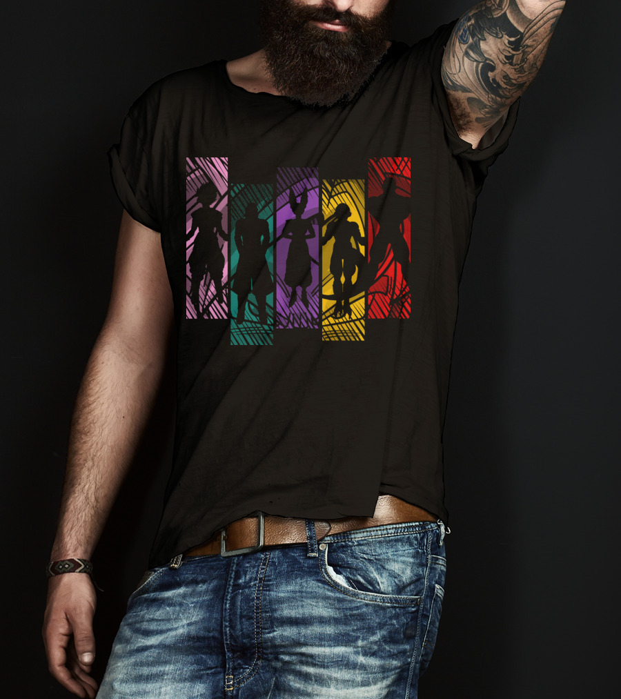 Super Rivals Colorful T-Shirt