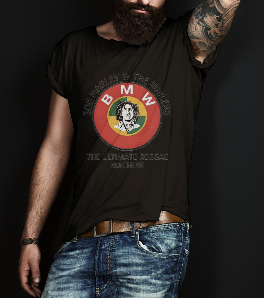 Bob Marley And The Wailers BMW The Ultimate Reggae Machine T-Shirt