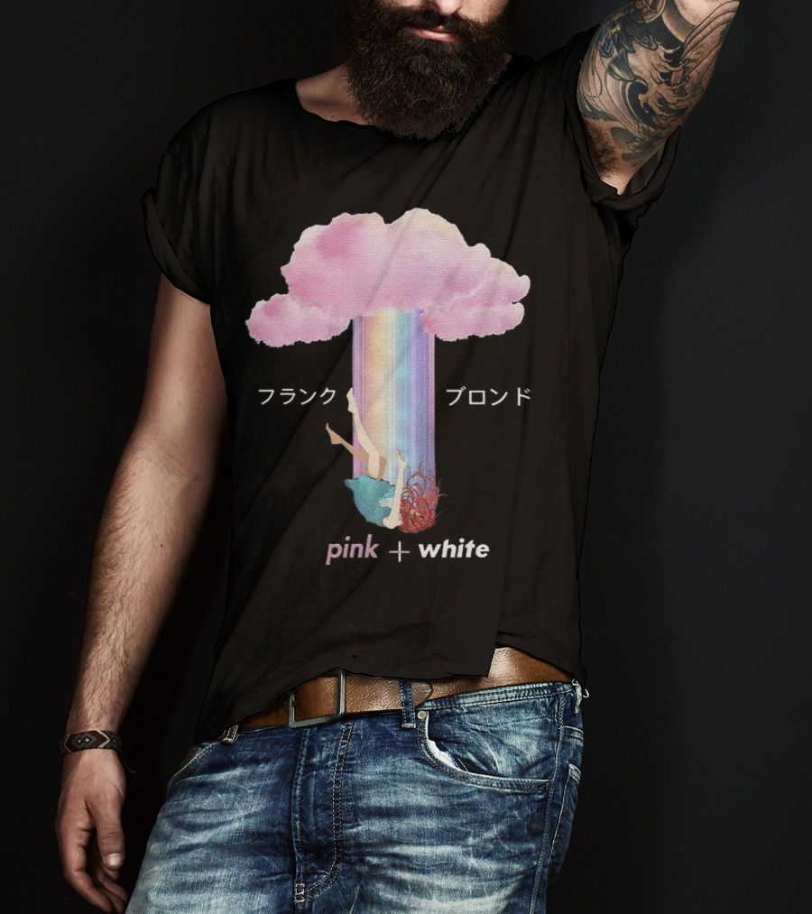 Frank Ocean Blond Pink White Cloud Art Music T-Shirt
