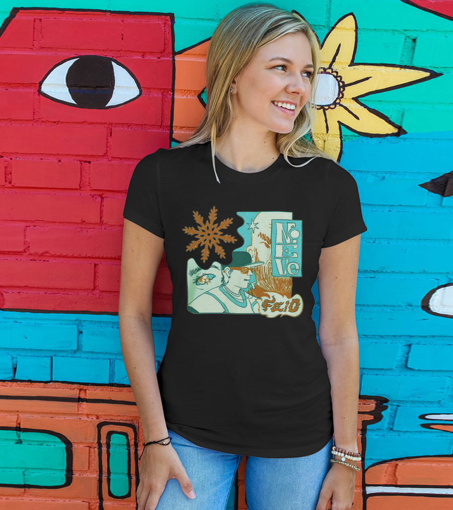 Feid Nieve White Snowflake T-Shirt