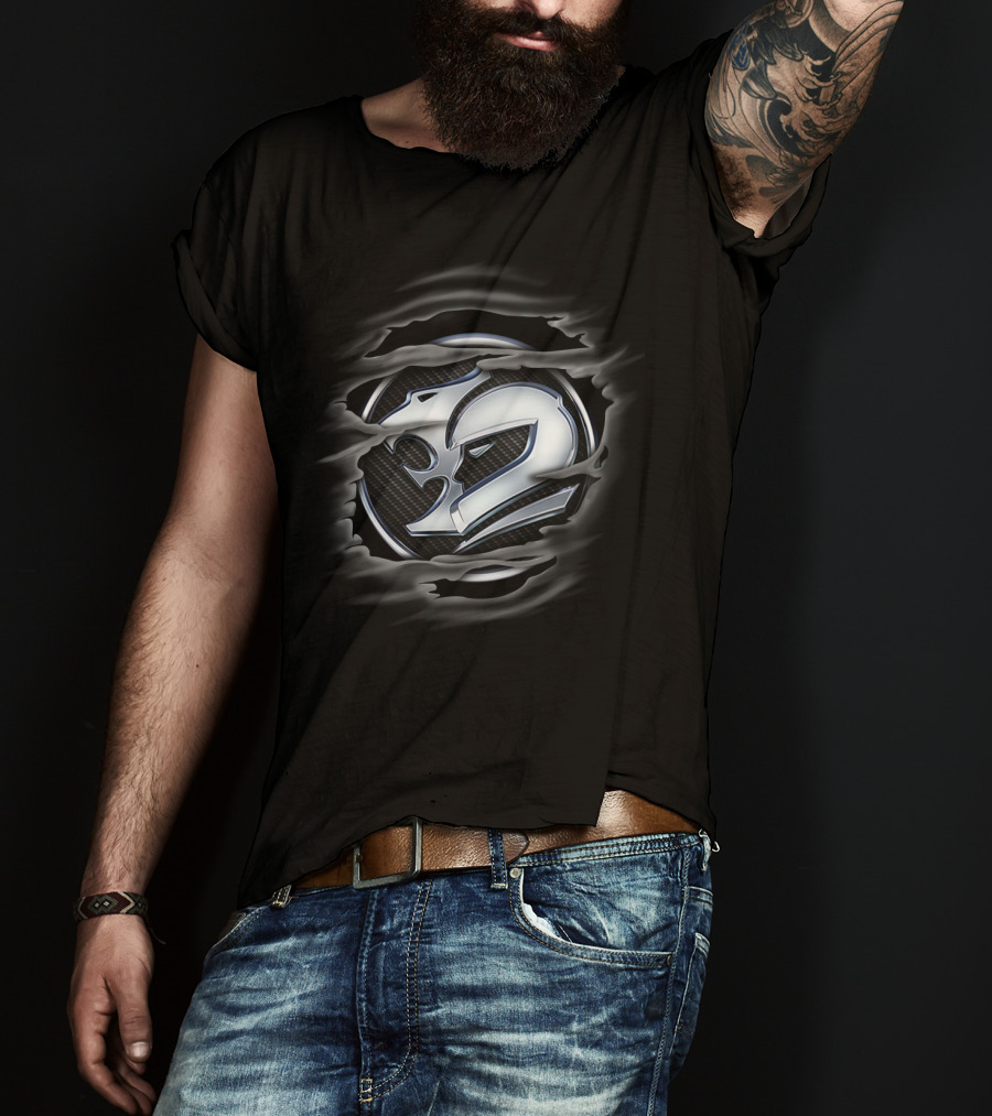 LIMITED HSV Holden Racing Silver Number 2 Emblem T-Shirt
