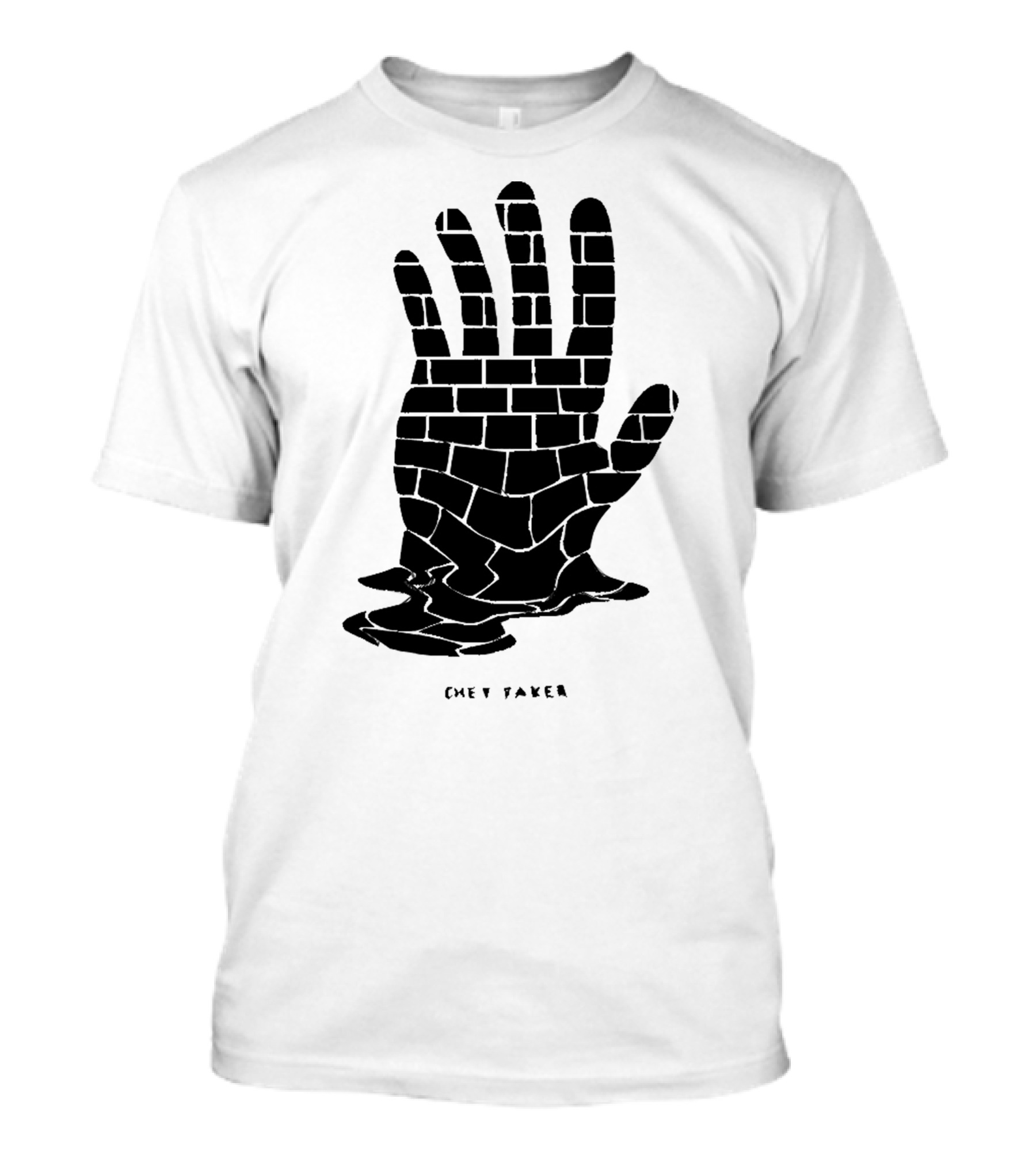 Chet Faker Built On Glass 2 Brick Hand T-Shirt