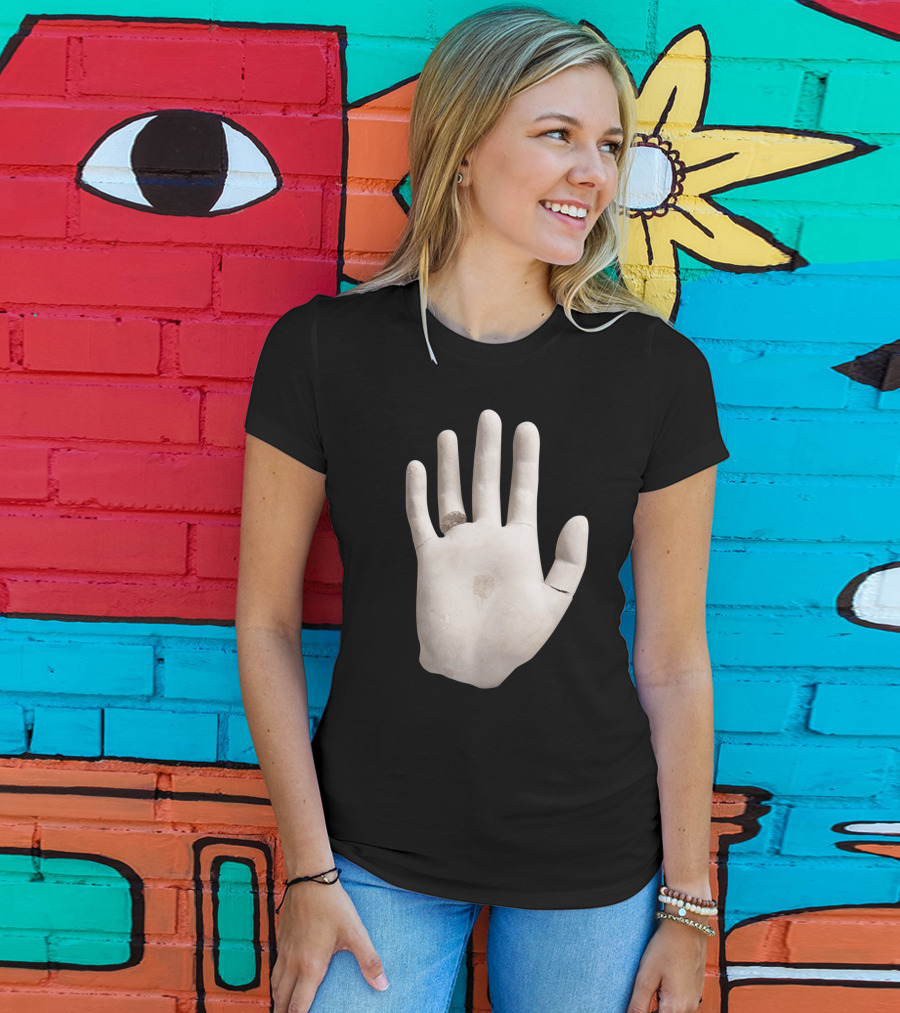 Built On Glass Hand Sculpture T-Shirt