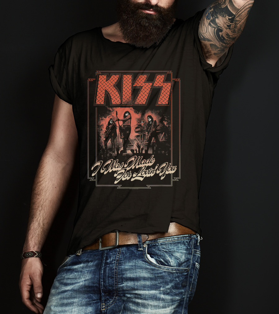 KISS I Was Made For Lovin' You Band Performance T-Shirt