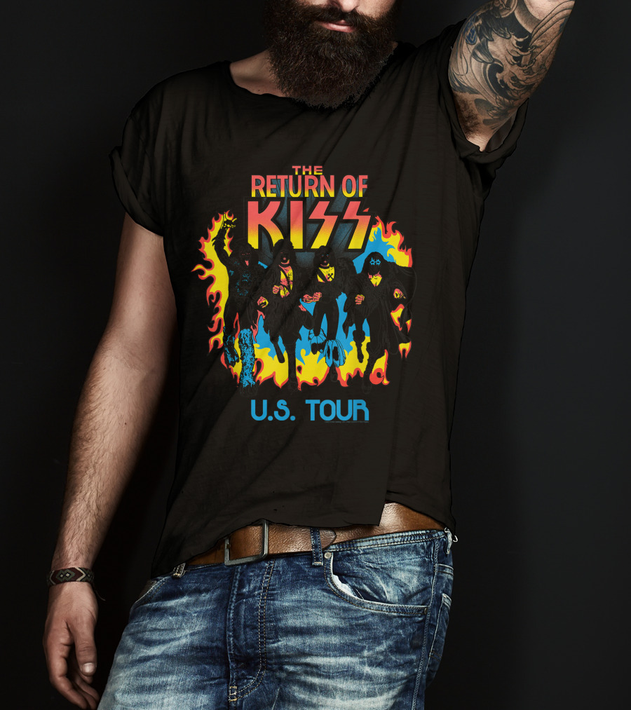 The Return Of Kiss U.s. Tour T-Shirt