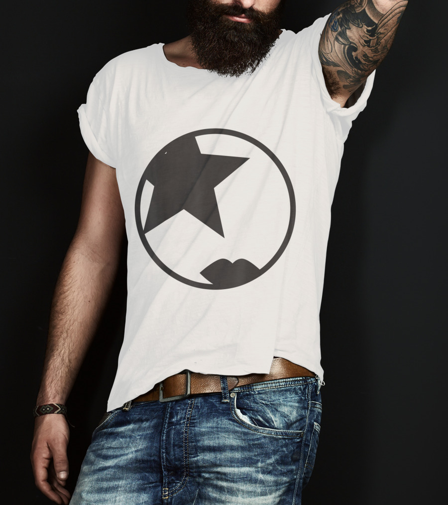 KISS Starchild Star Lips Circle T-Shirt