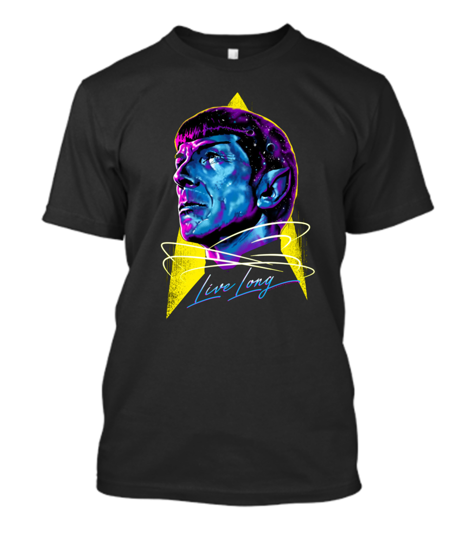 Live Long Star Trek Spock T-Shirt