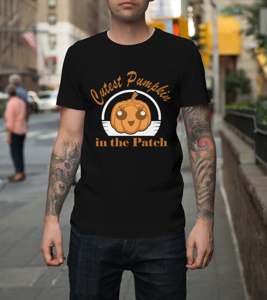Cutest Pumpkin in the Patch Thanksgiving Holidays Pumpkin Patch T-Shirt