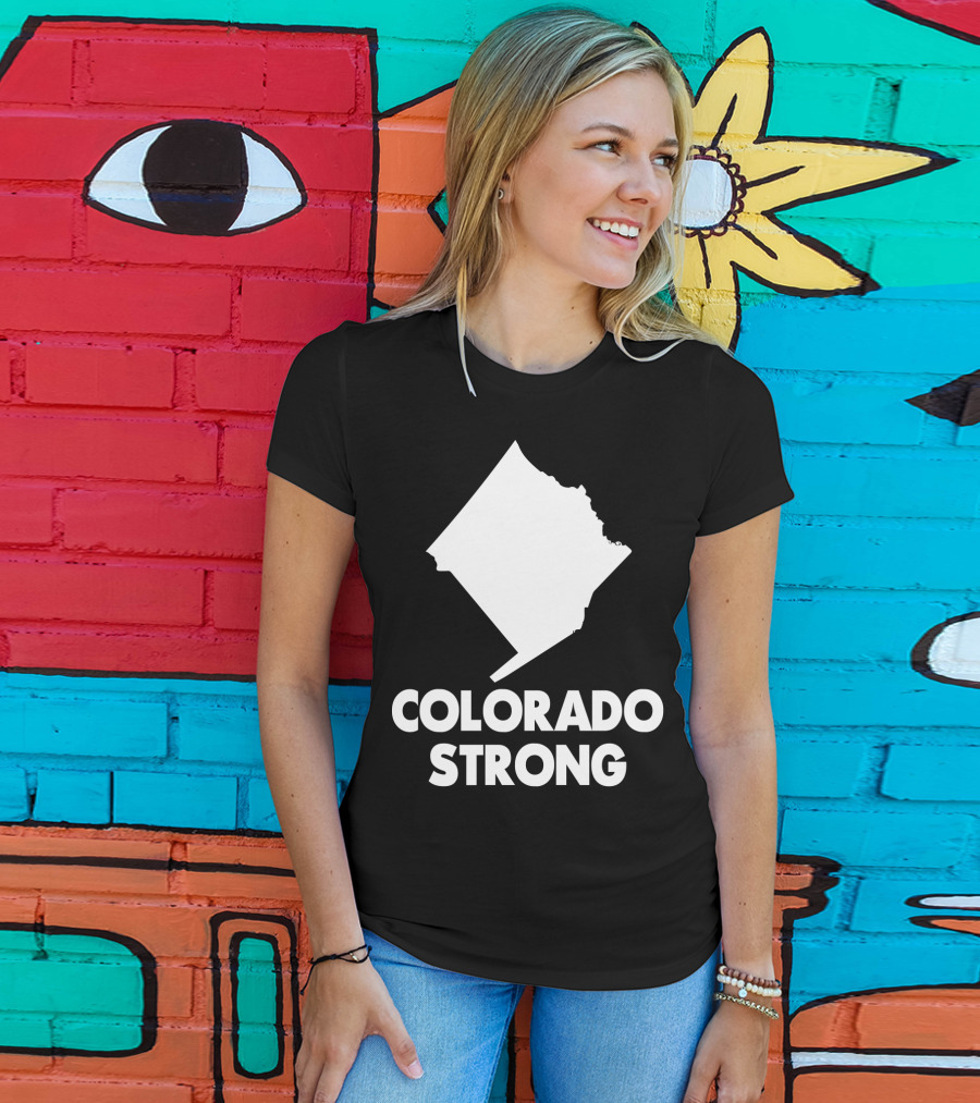Colorado Strong DC State Outline T-Shirt