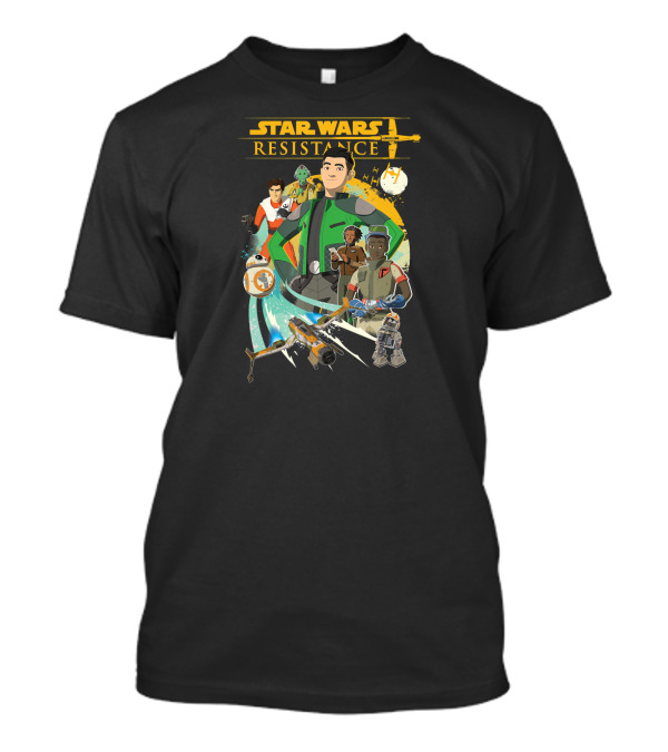 Star Wars Resistance Kaz X-Wing BB-8 Crew Adventure T-Shirt