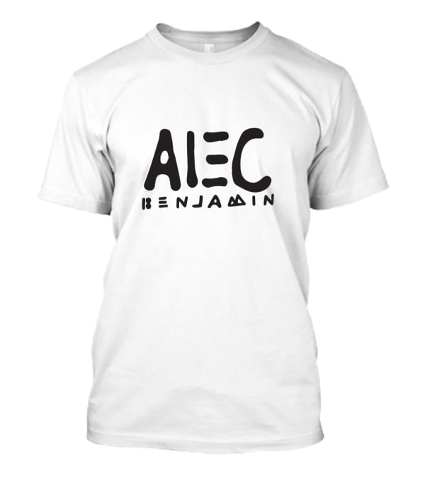 Alec Benjamin Stylized Text With Unique Fonts T-Shirt