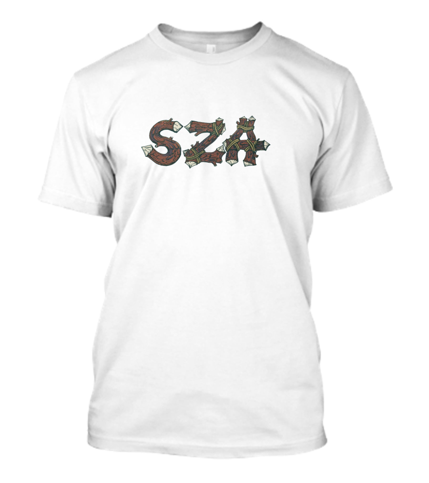 SZA Branch Lettering Style Merch T-Shirt