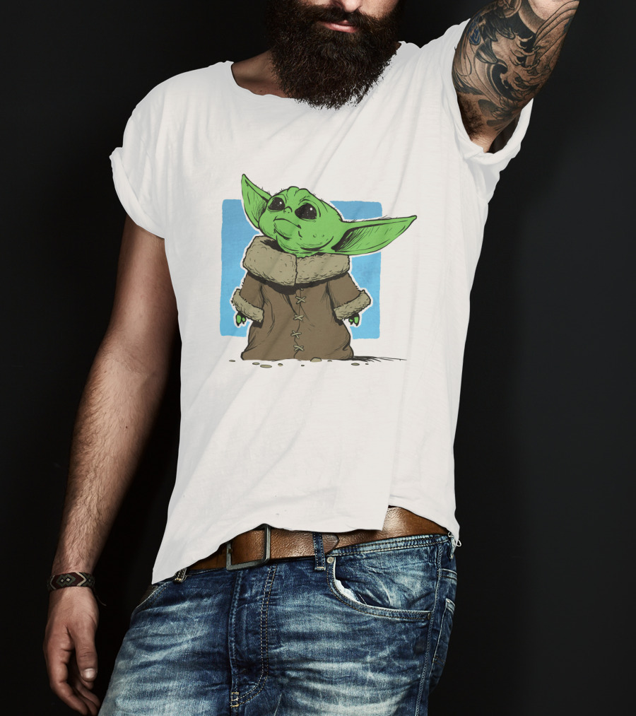 Grogu Cute Creature From Star Wars The Mandalorian T-Shirt