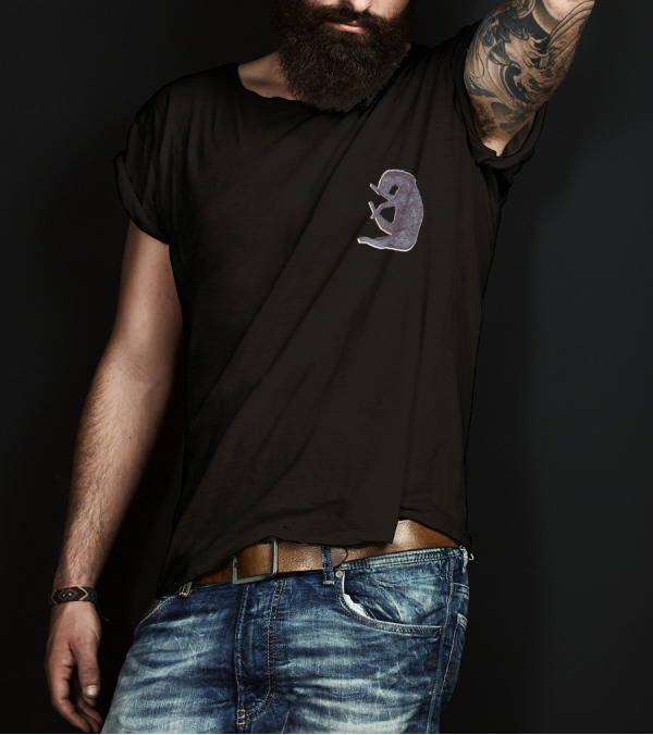 Enigmatic Equine Dance Pose With Dark Minimalist Background T-Shirt