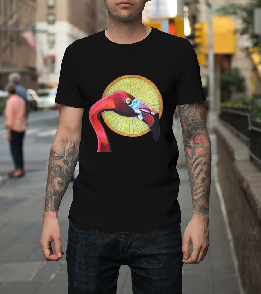 Flamingo Underground Radiant Halo Burst T-Shirt