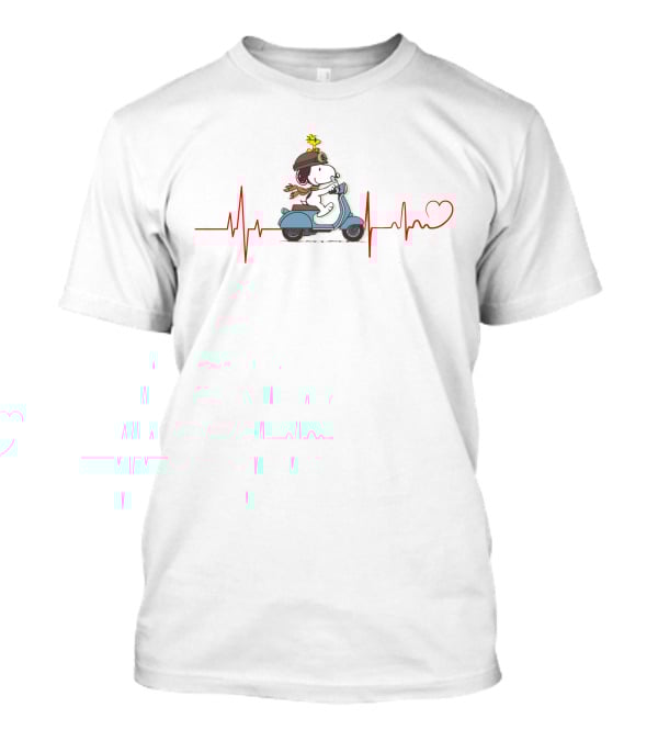 PN SCT Snoopy Scooter Heartbeat T-Shirt