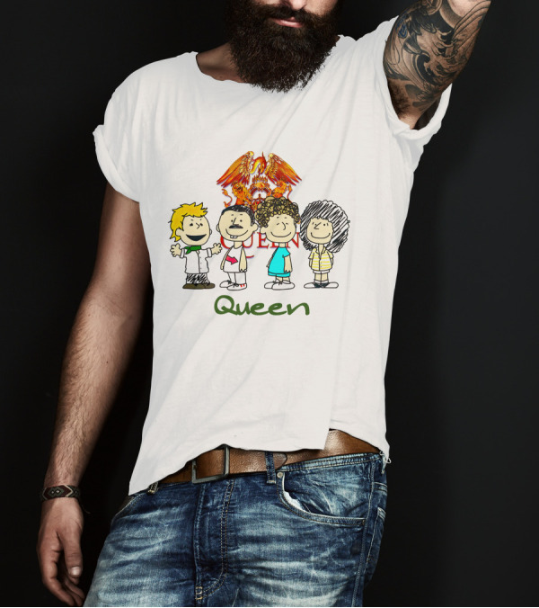 Queen Characters With Phoenix Crest T-Shirt