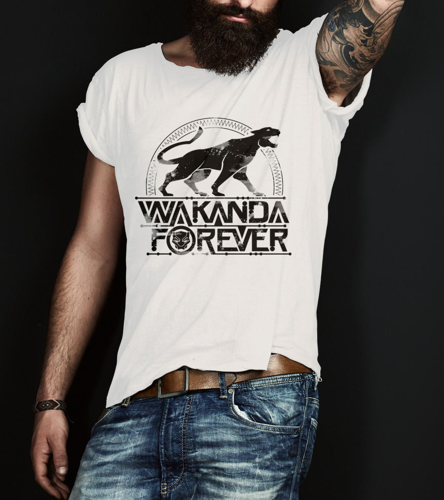 Wakanda Forever Panther T-Shirt
