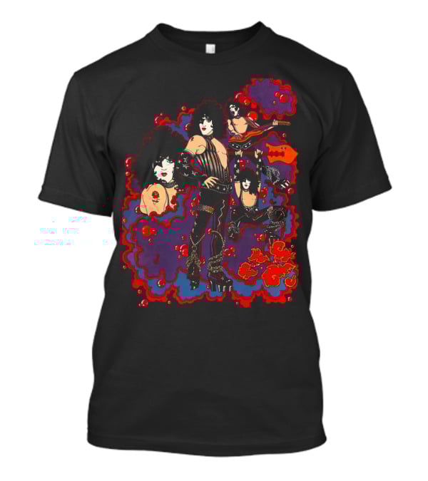 PS1 Solo Paul Stanley Kiss Retro Comic T-Shirt
