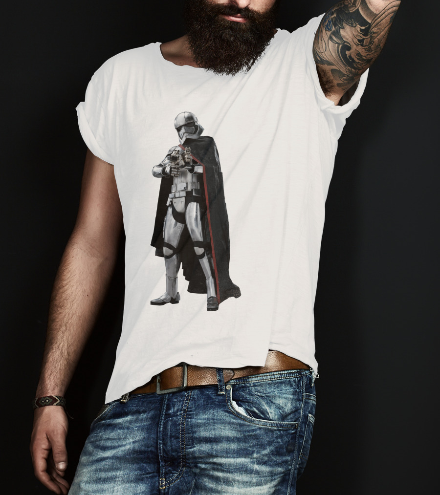 Star Wars Captain Phasma Armor Cloaked T-Shirt