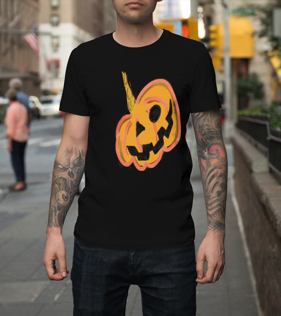 Bob The Pumpkin Unicorn Halloween T-Shirt