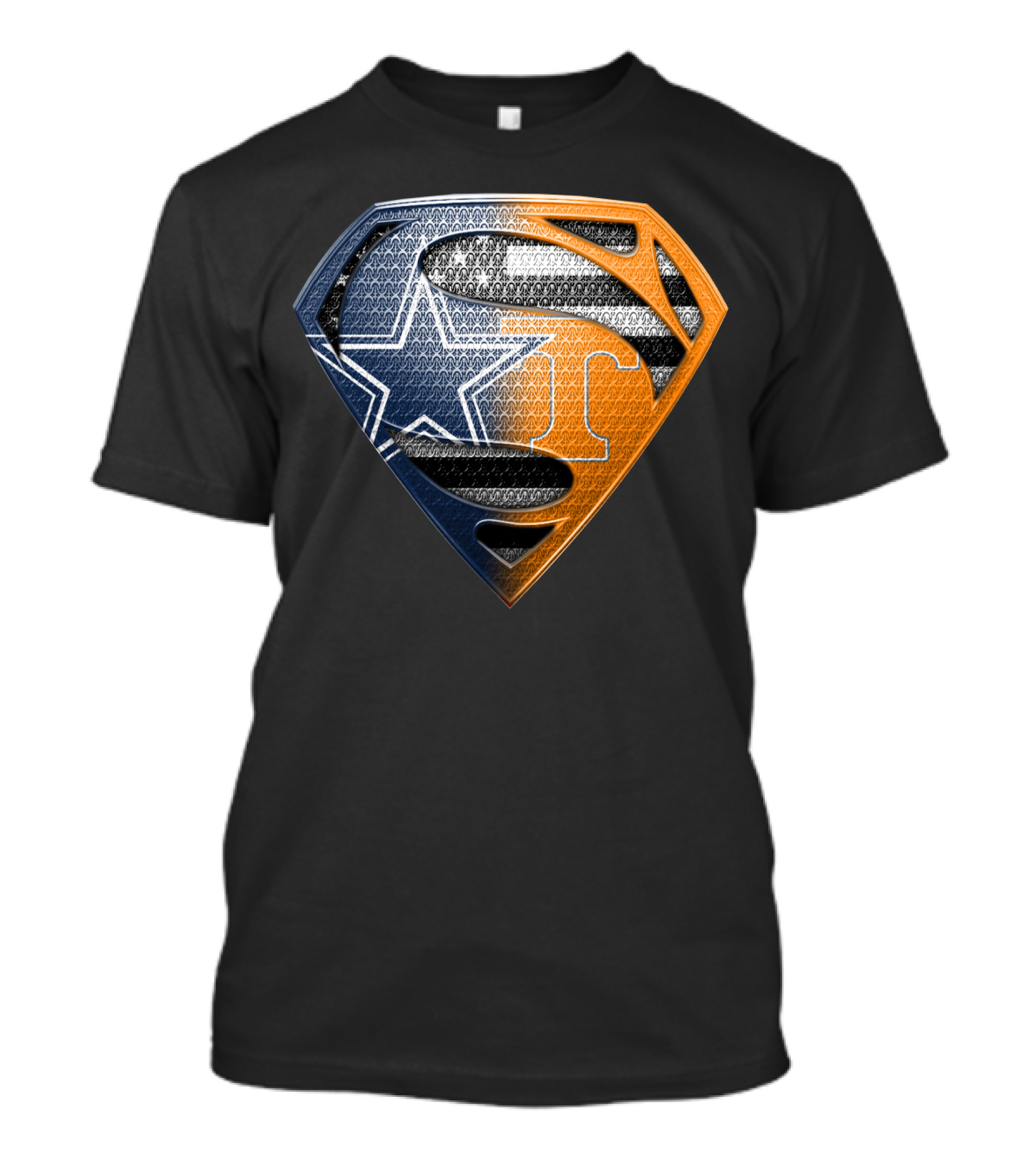 Dallas Cowboys Superman Tennessee Vols T-Shirt