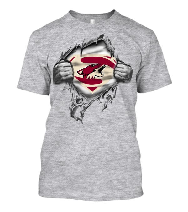 Arizona Coyotes Superhero T-Shirt