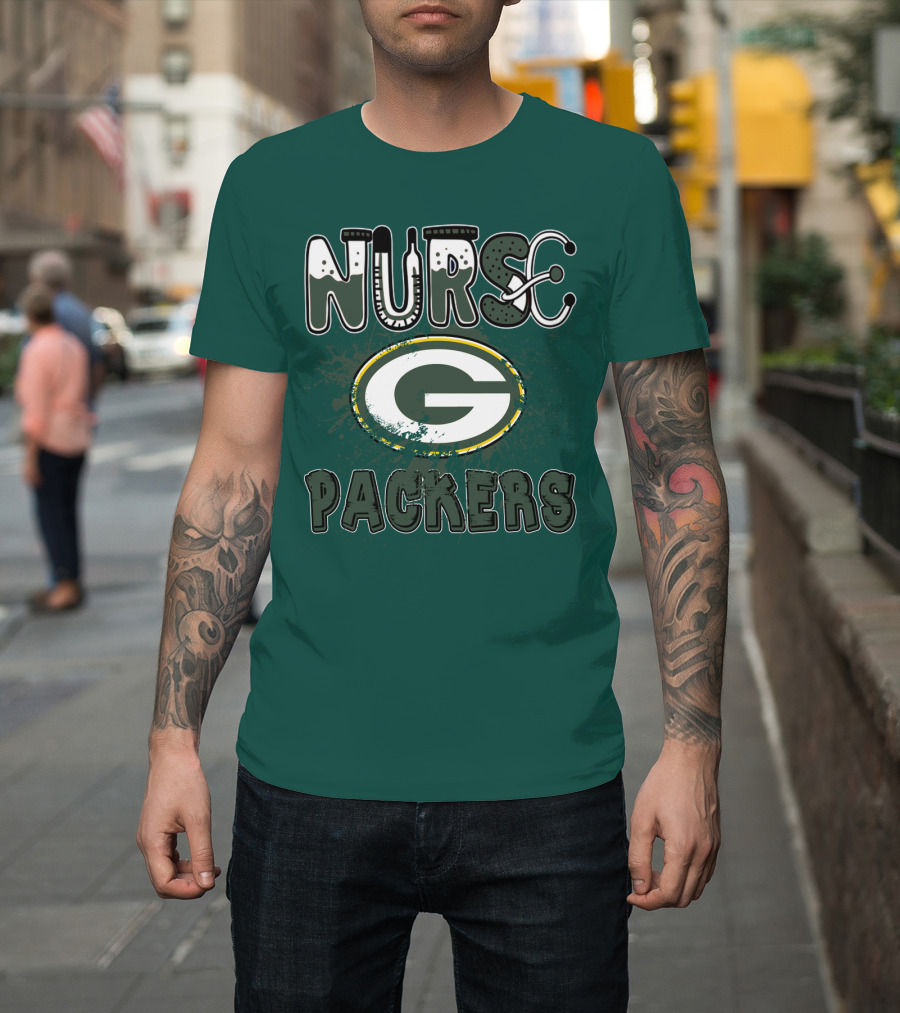 Nurse Green Bay Packers T-Shirt