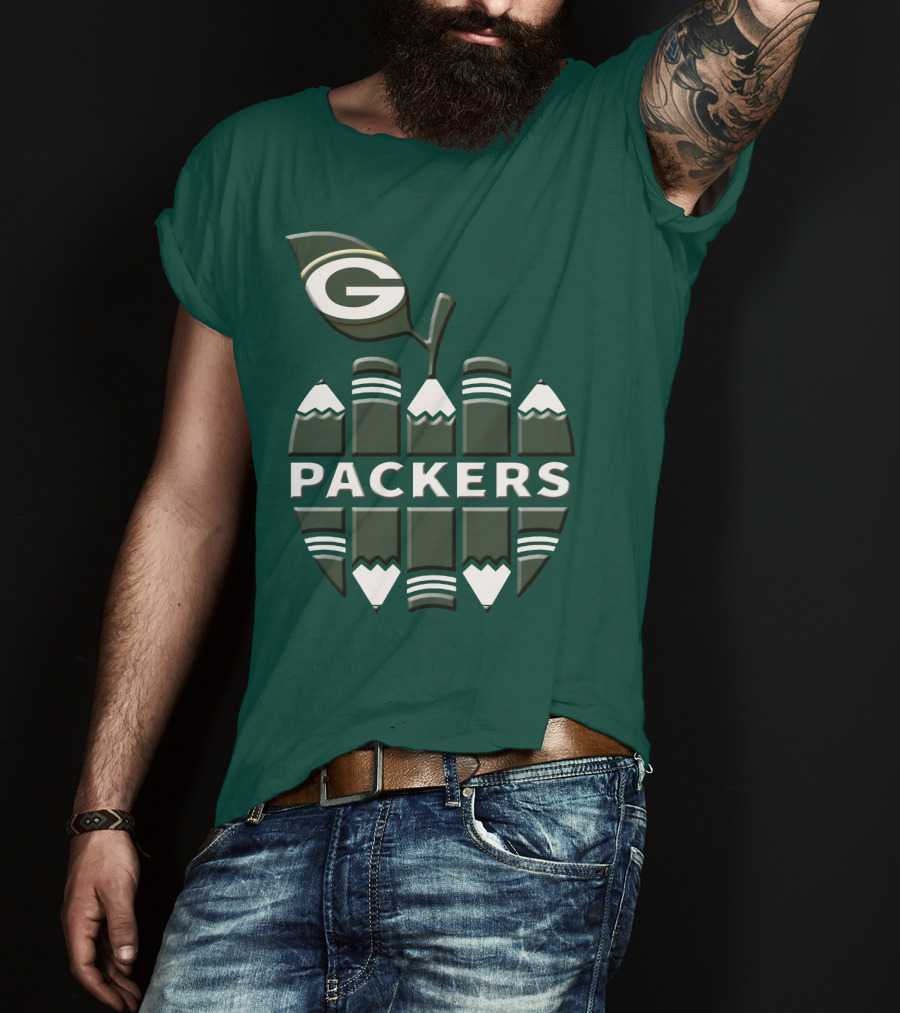 Packers Pencil Apple T-Shirt