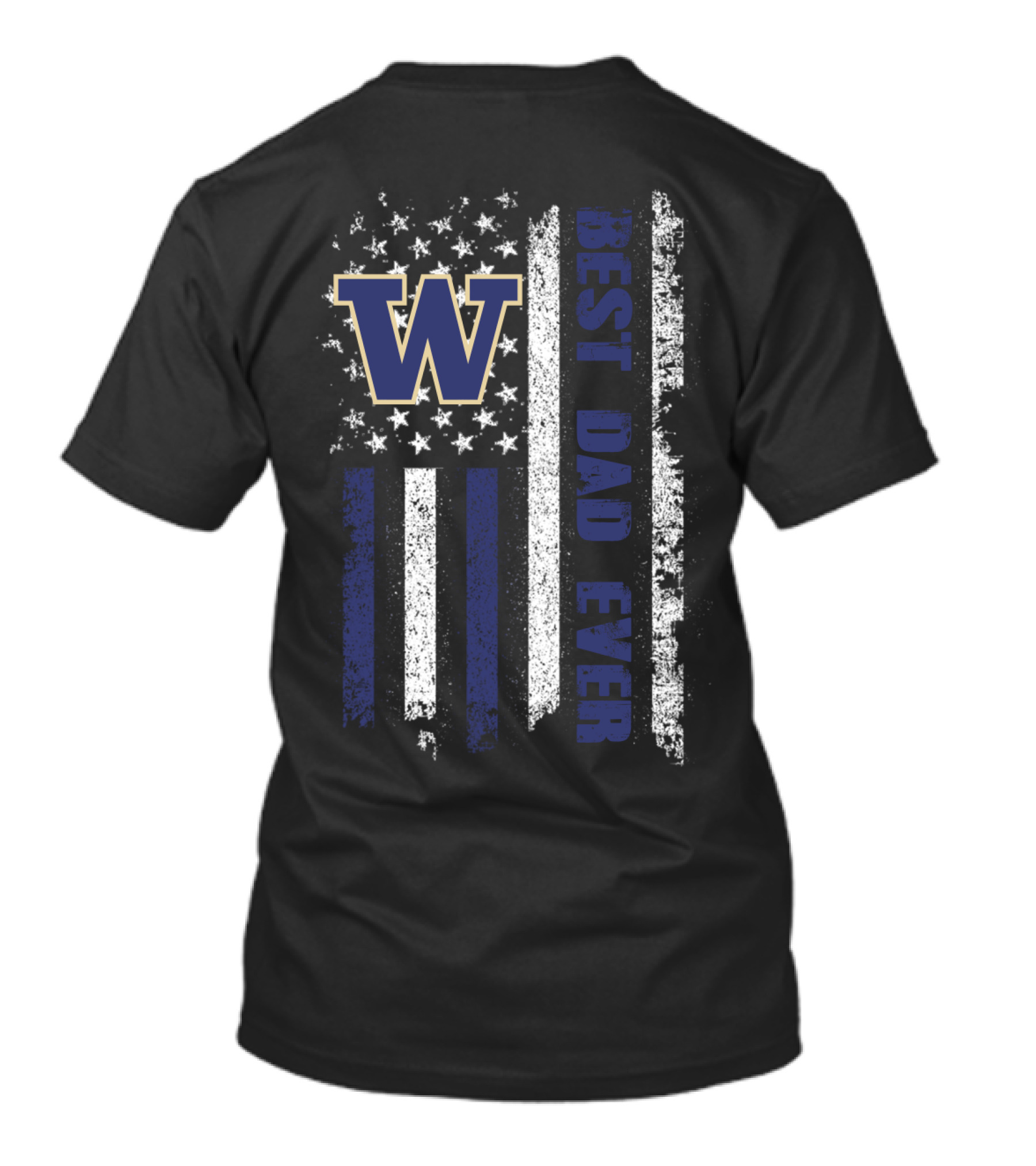 Washington Best Dad Ever Evd 070 T-Shirt