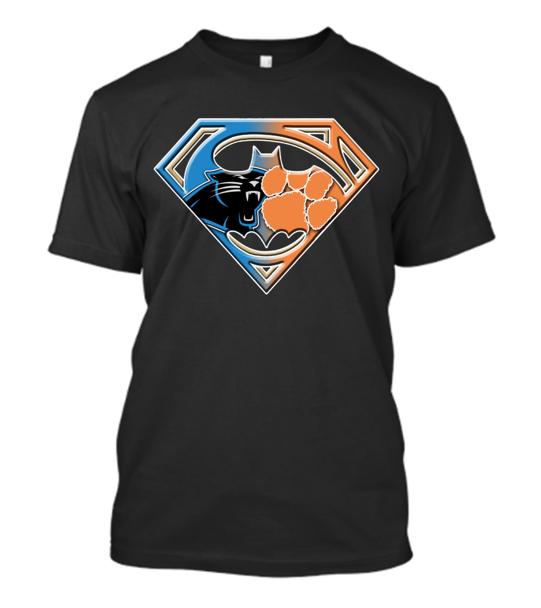Panther Paw Logo Superhero T-Shirt