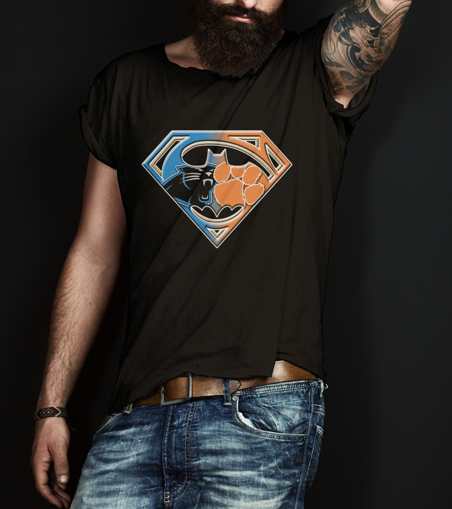 Panther Paw Logo Superhero T-Shirt