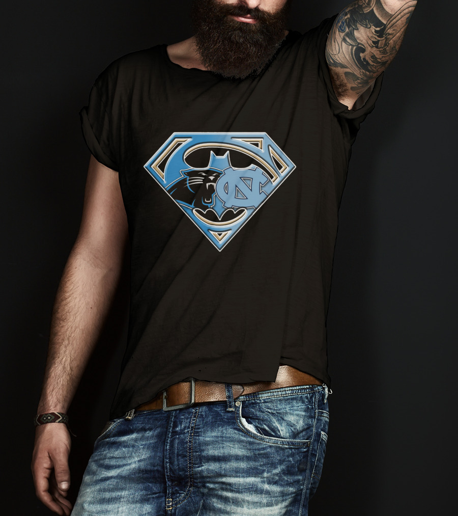 Carolina Panthers Nc Super Logo Bat 088 T-Shirt