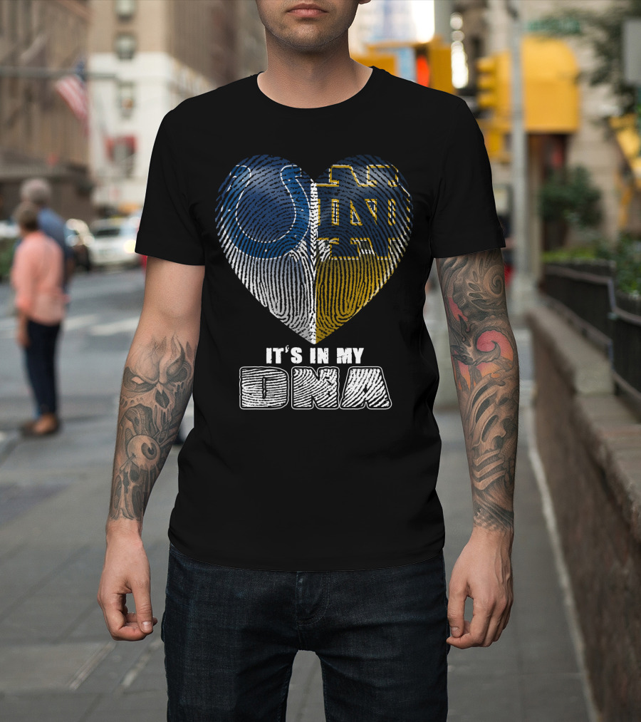 Indianapolis Colts Notre Dame It's In My Dna T-Shirt