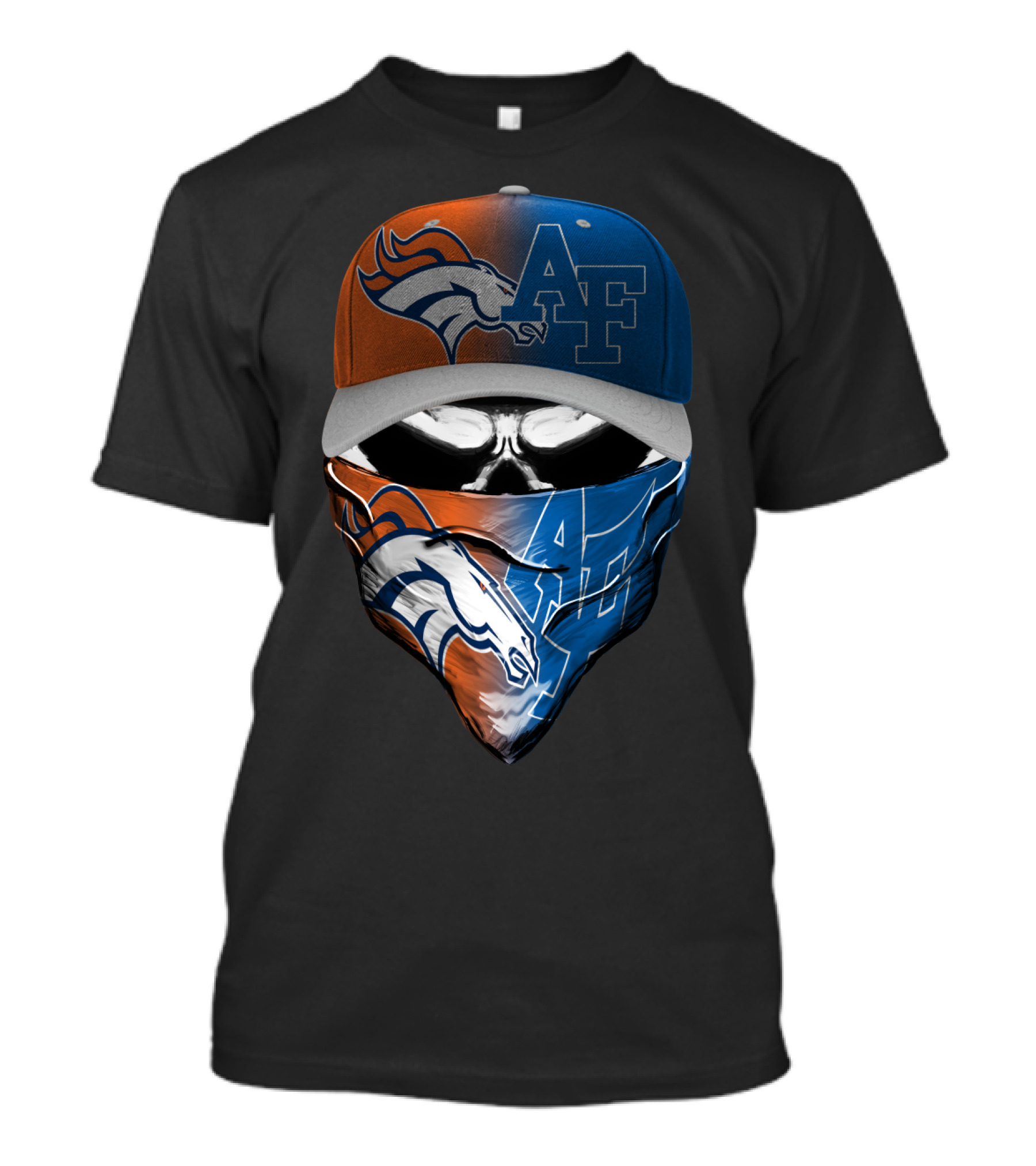 Denver Broncos Air Force Skum 015 T-Shirt
