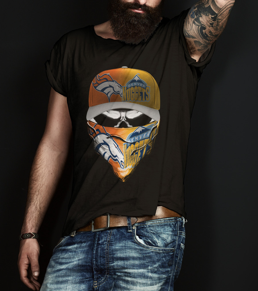 Denver Nuggets Broncos Skum 020 T-Shirt