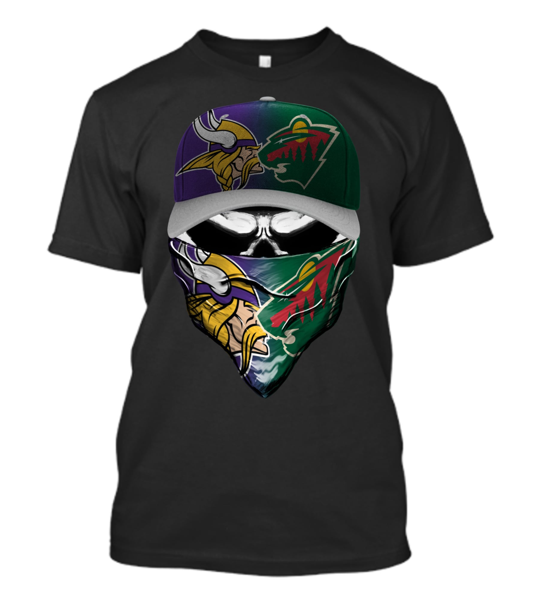 Minnesota Vikings Wild Skum 136 T-Shirt