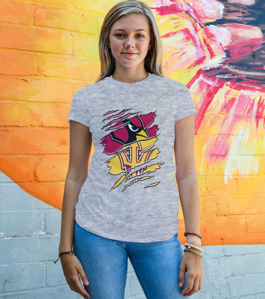 Cardinals And Sun Devils Rah 030 T-Shirt